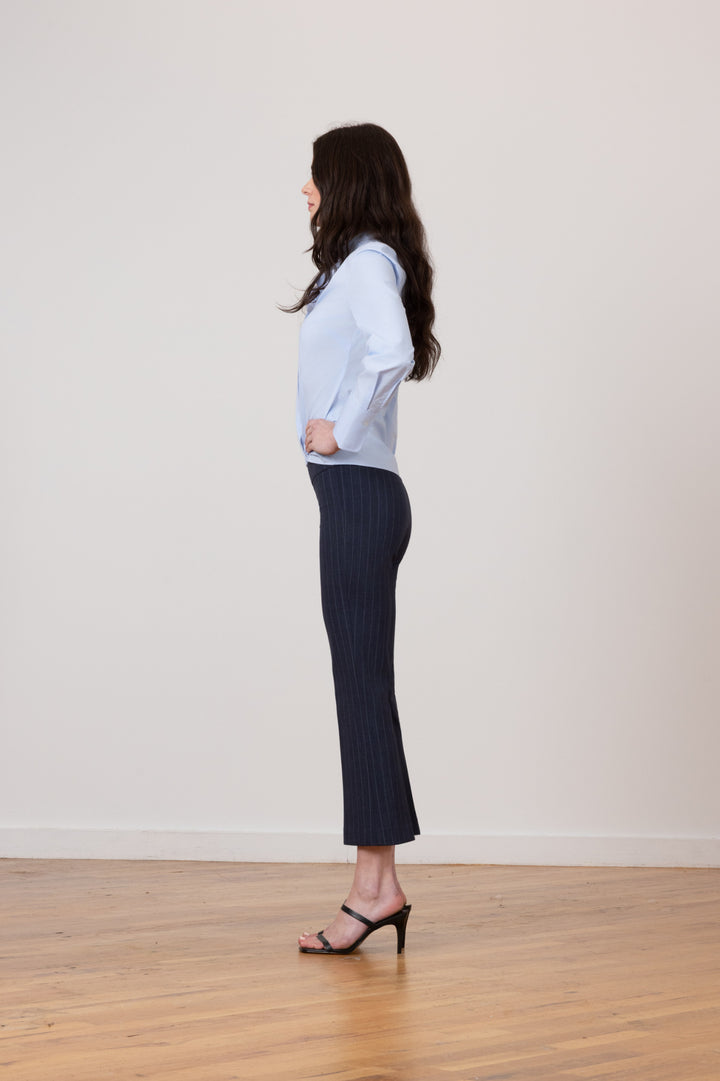 LEO Needle Line Navy - AVENUE MONTAIGNE 