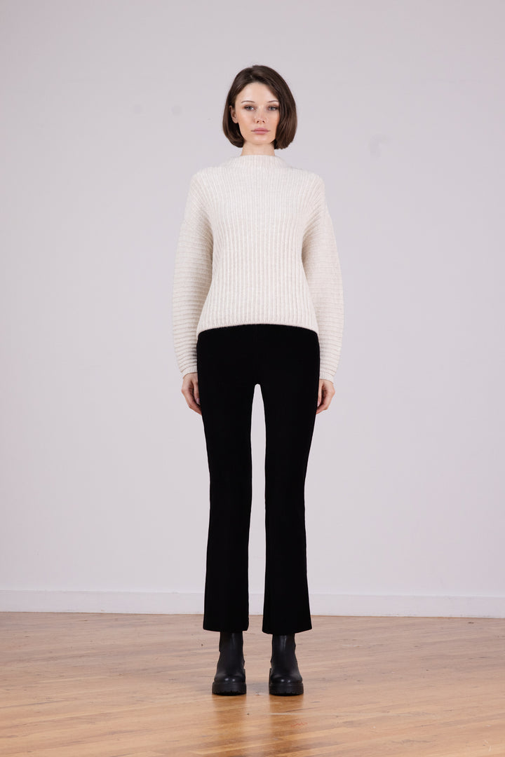 LEO Pre-Washed Corduroy Black