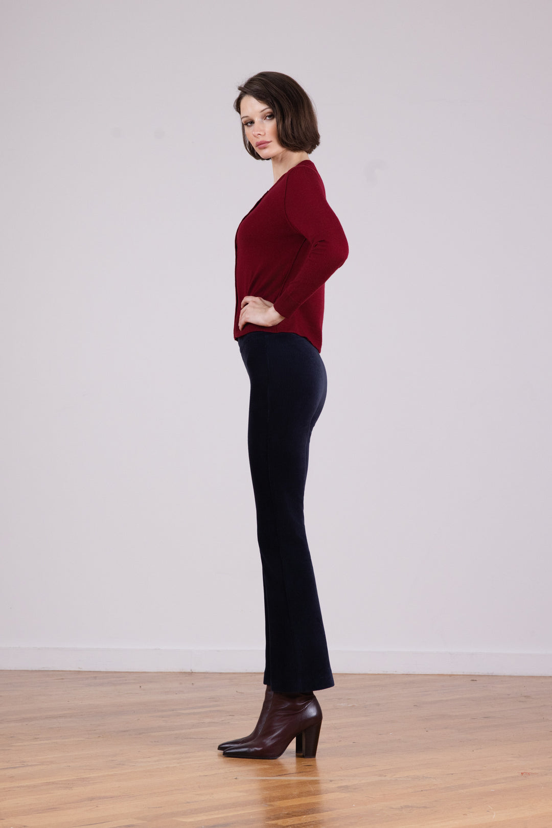 LEO Pre-Washed Corduroy Navy