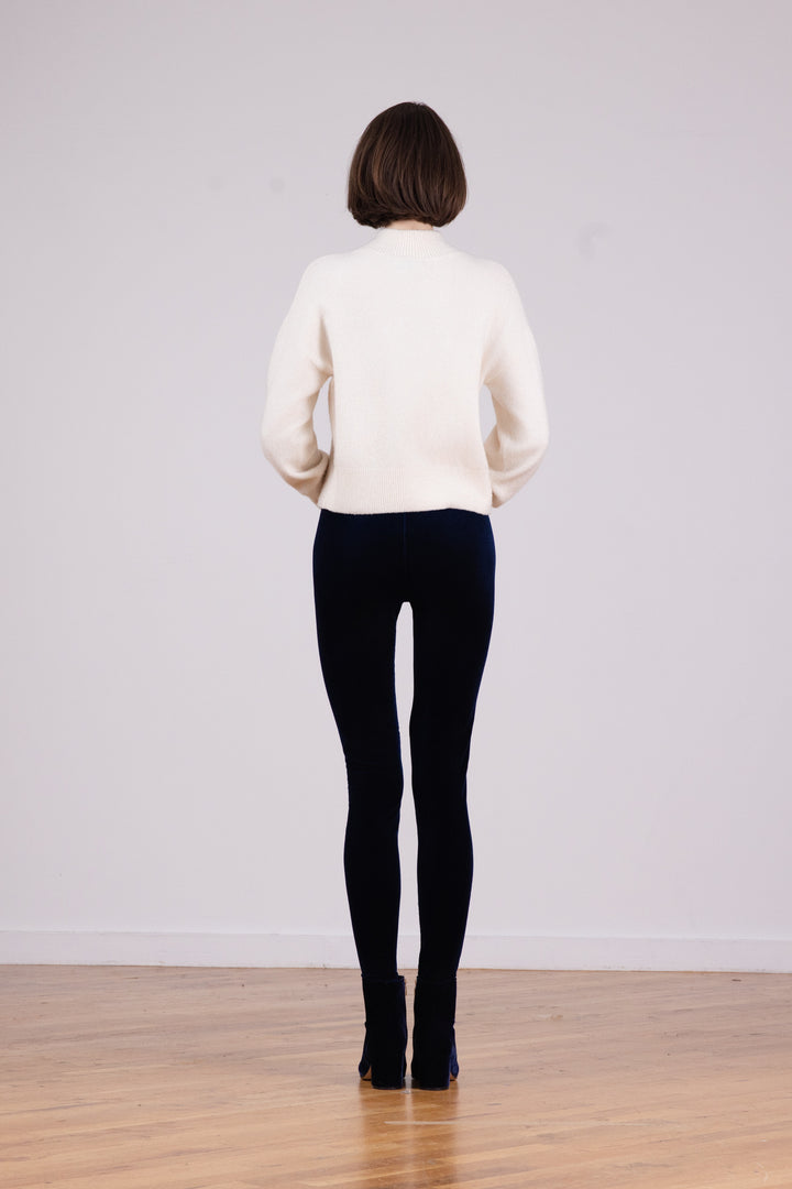 PULL ON SKINNY Velvet Navy
