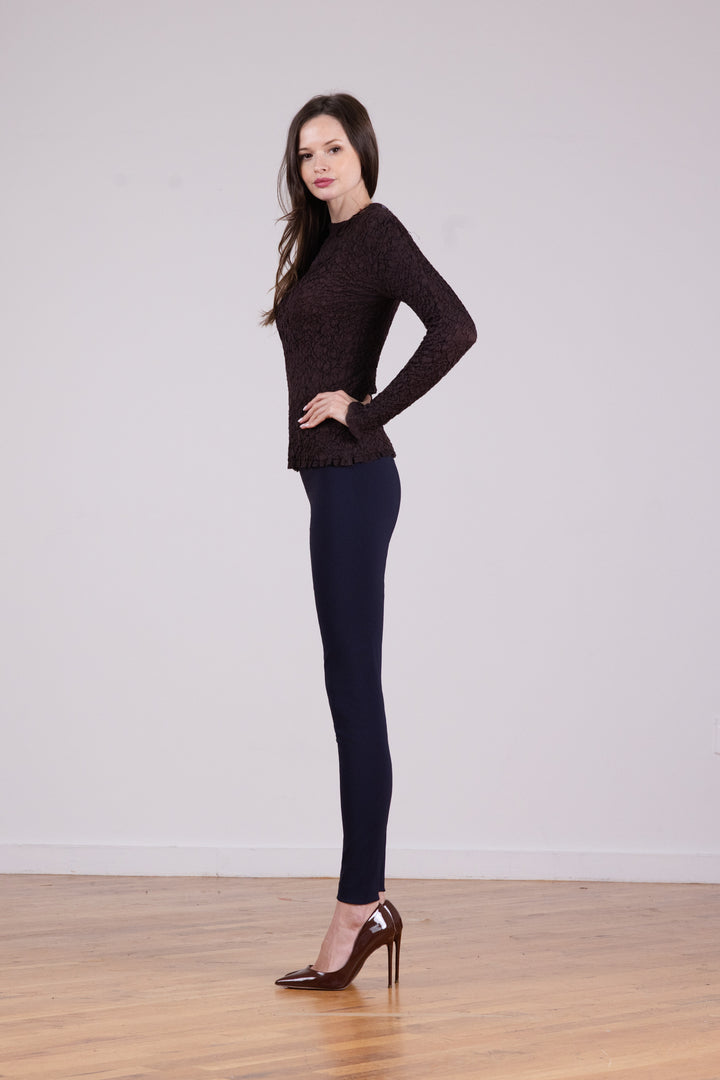 PULL ON SKINNY Signature Navy
