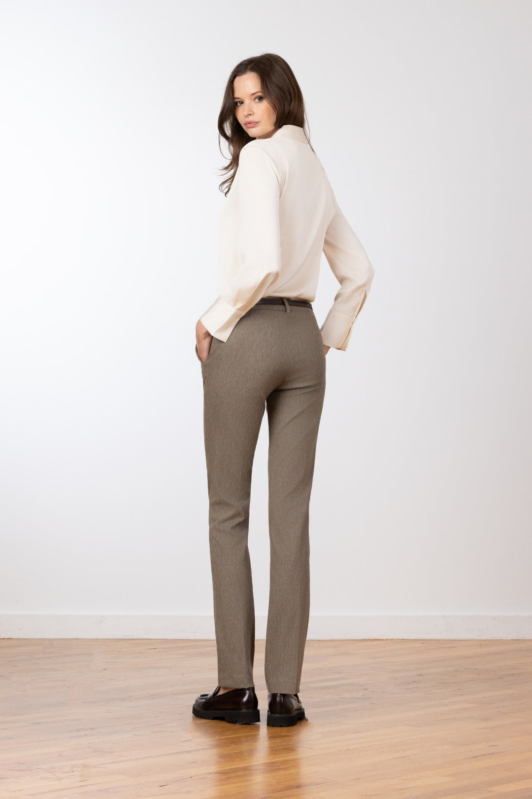 ROMEO Flannel Taupe