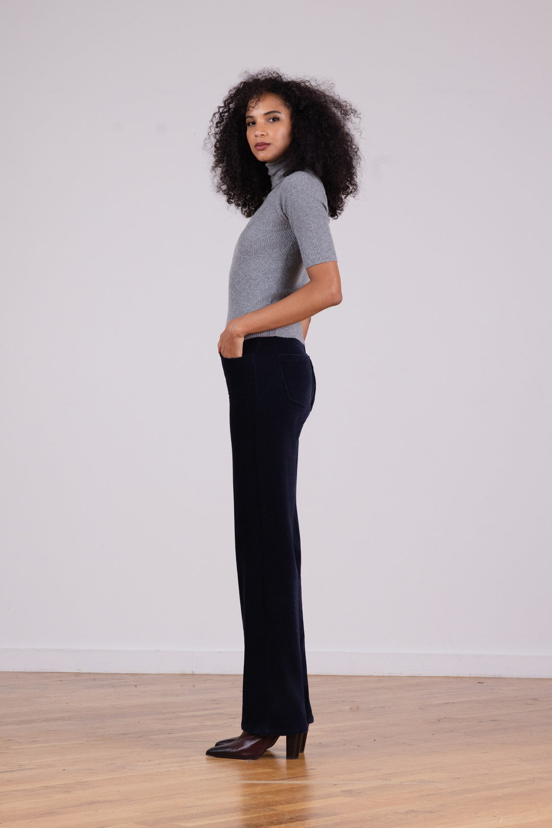 SLASH Pre-Washed Corduroy Navy