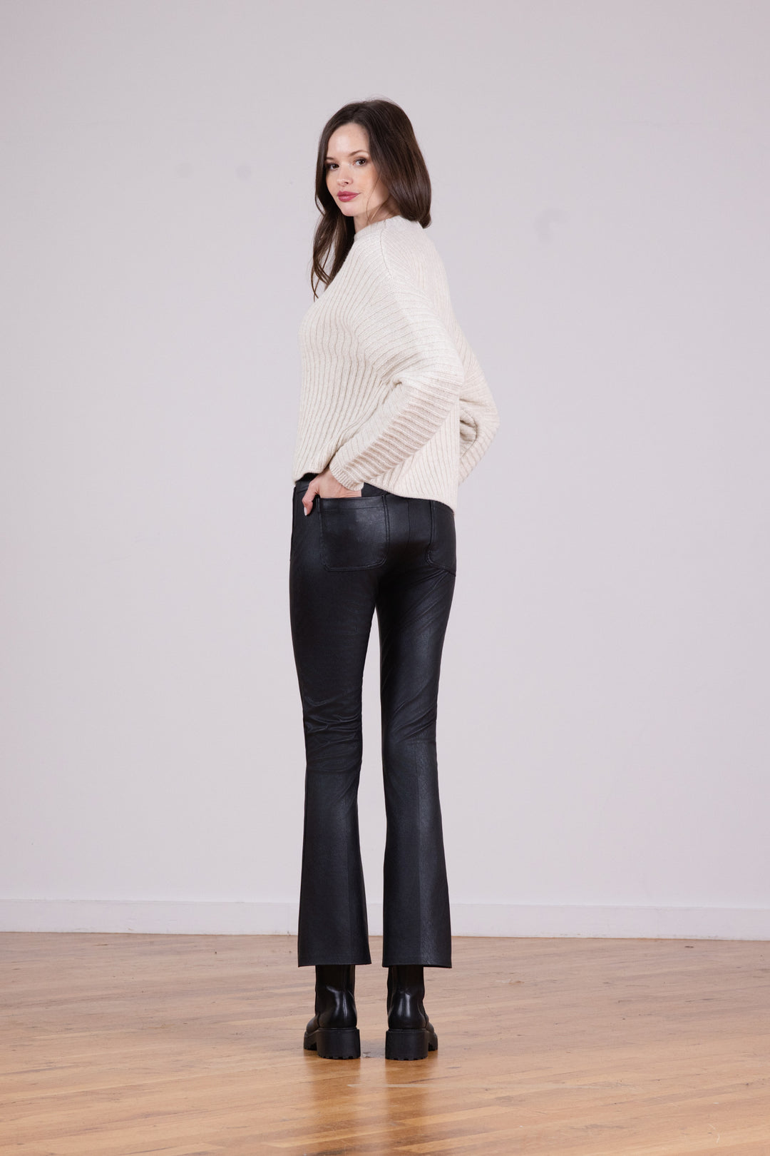 STITCH Pleather Black