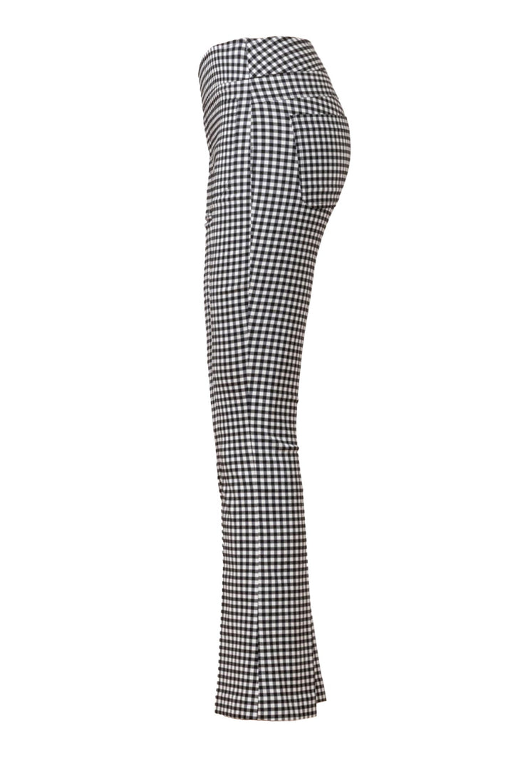 STITCH Check Black - AVENUE MONTAIGNE 