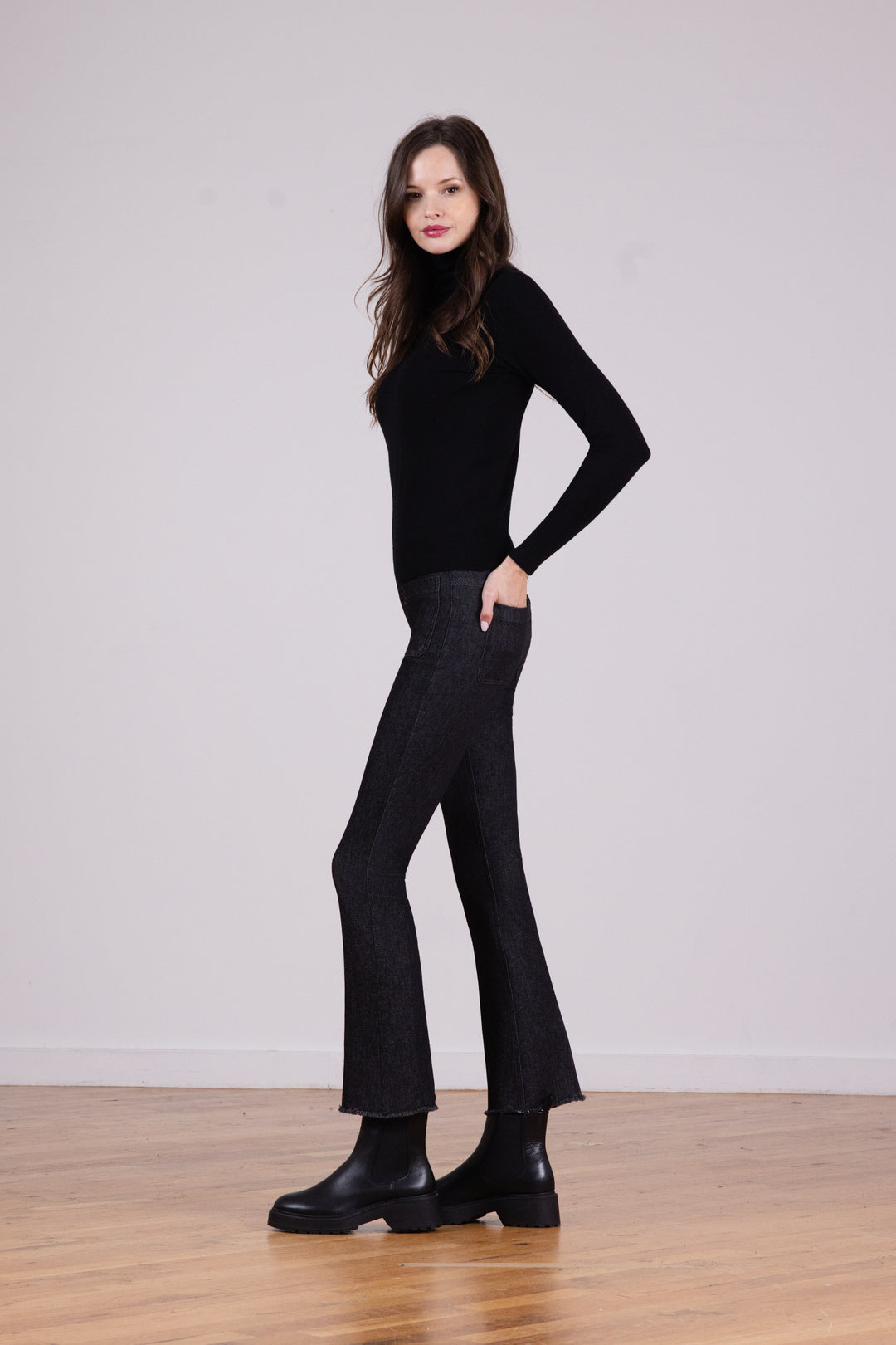 STITCH Black Denim