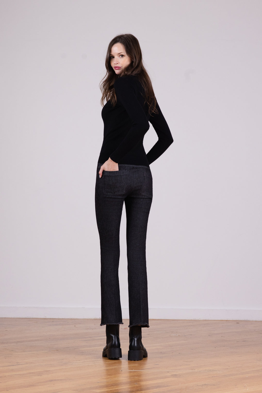 STITCH Black Denim
