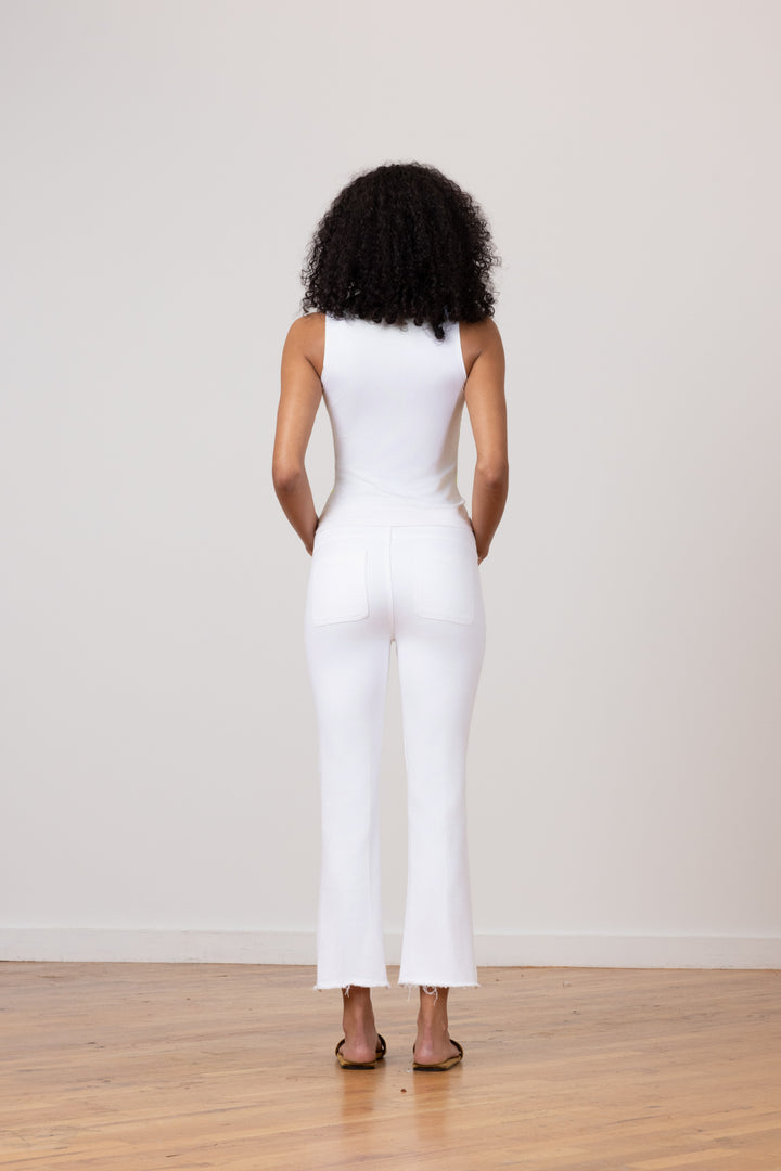 STITCH White Denim - AVENUE MONTAIGNE 