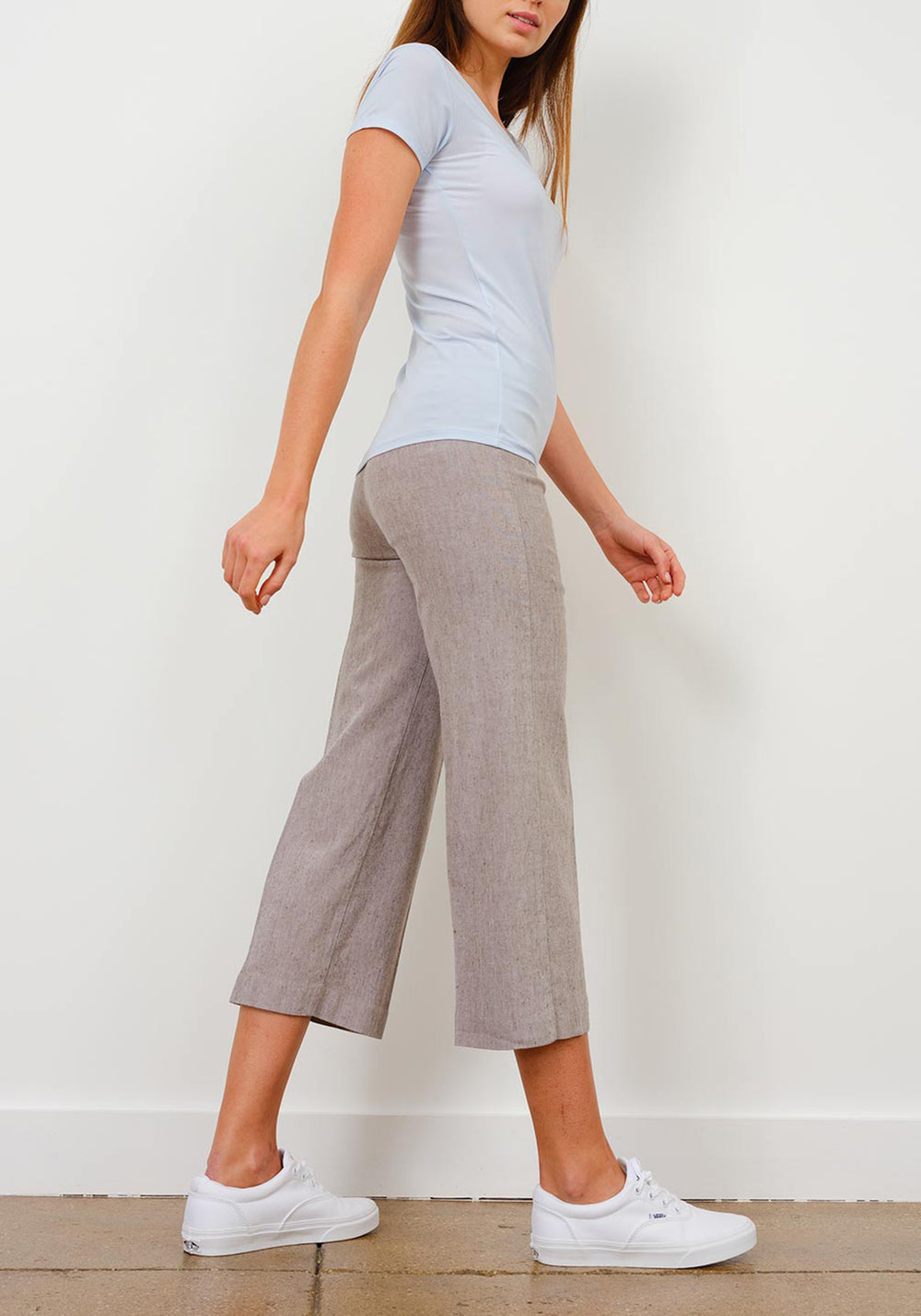 ALEX Linen Mushroom - AVENUE MONTAIGNE 