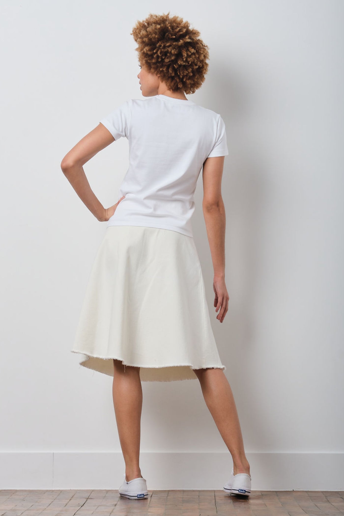BELLA White Denim