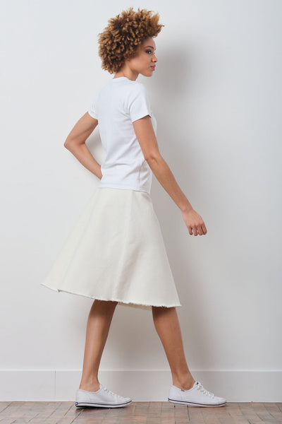 BELLA White Denim
