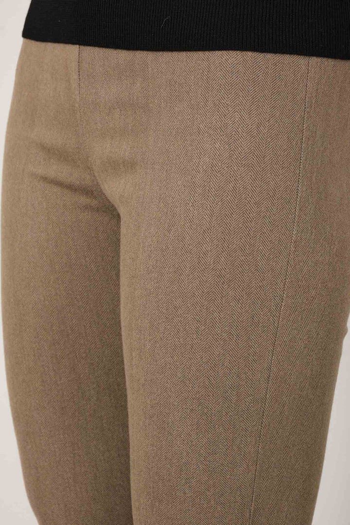 BELLINI Flannel Chevron Beige - AVENUE MONTAIGNE 
