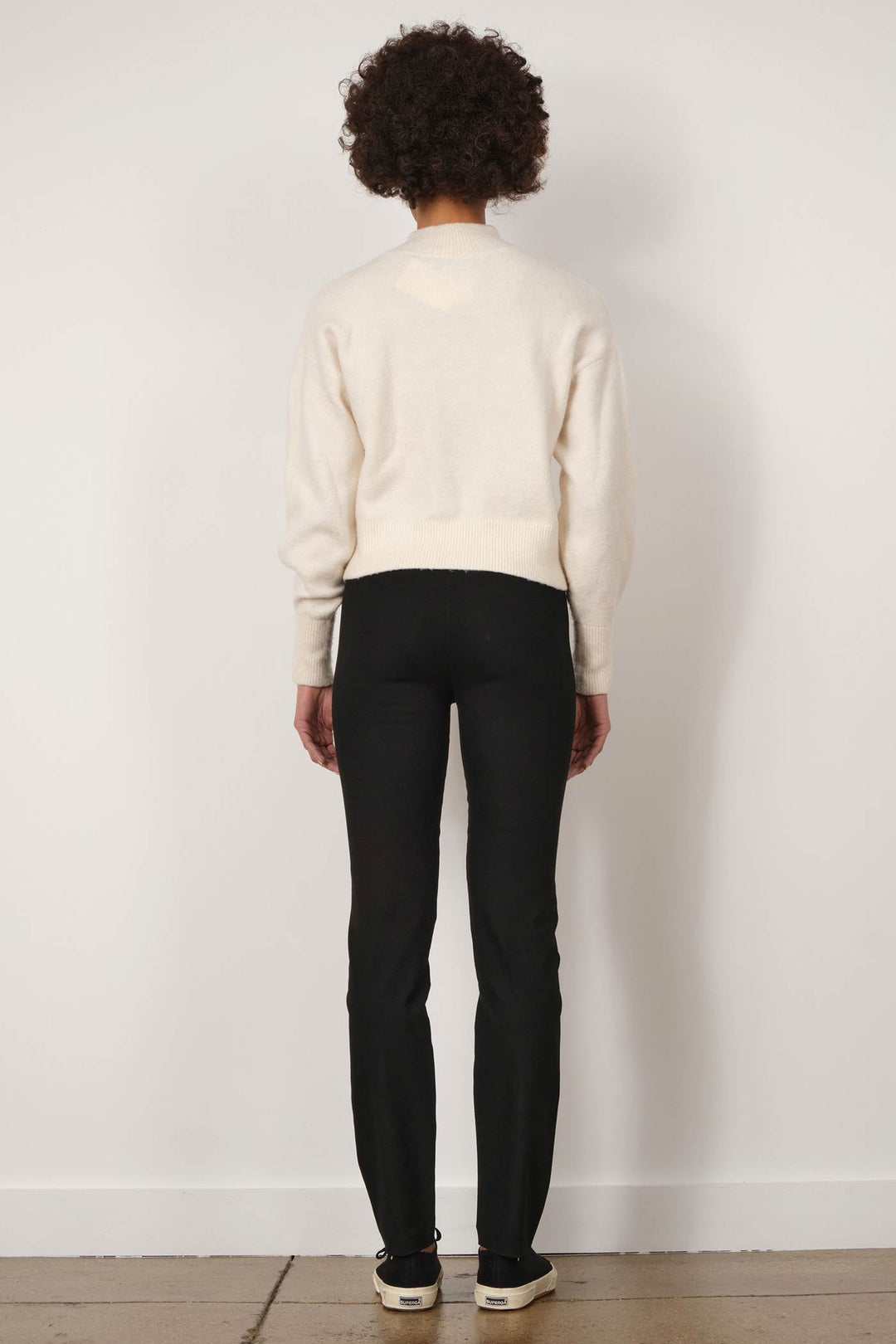 BILLY Flannel Black - AVENUE MONTAIGNE 