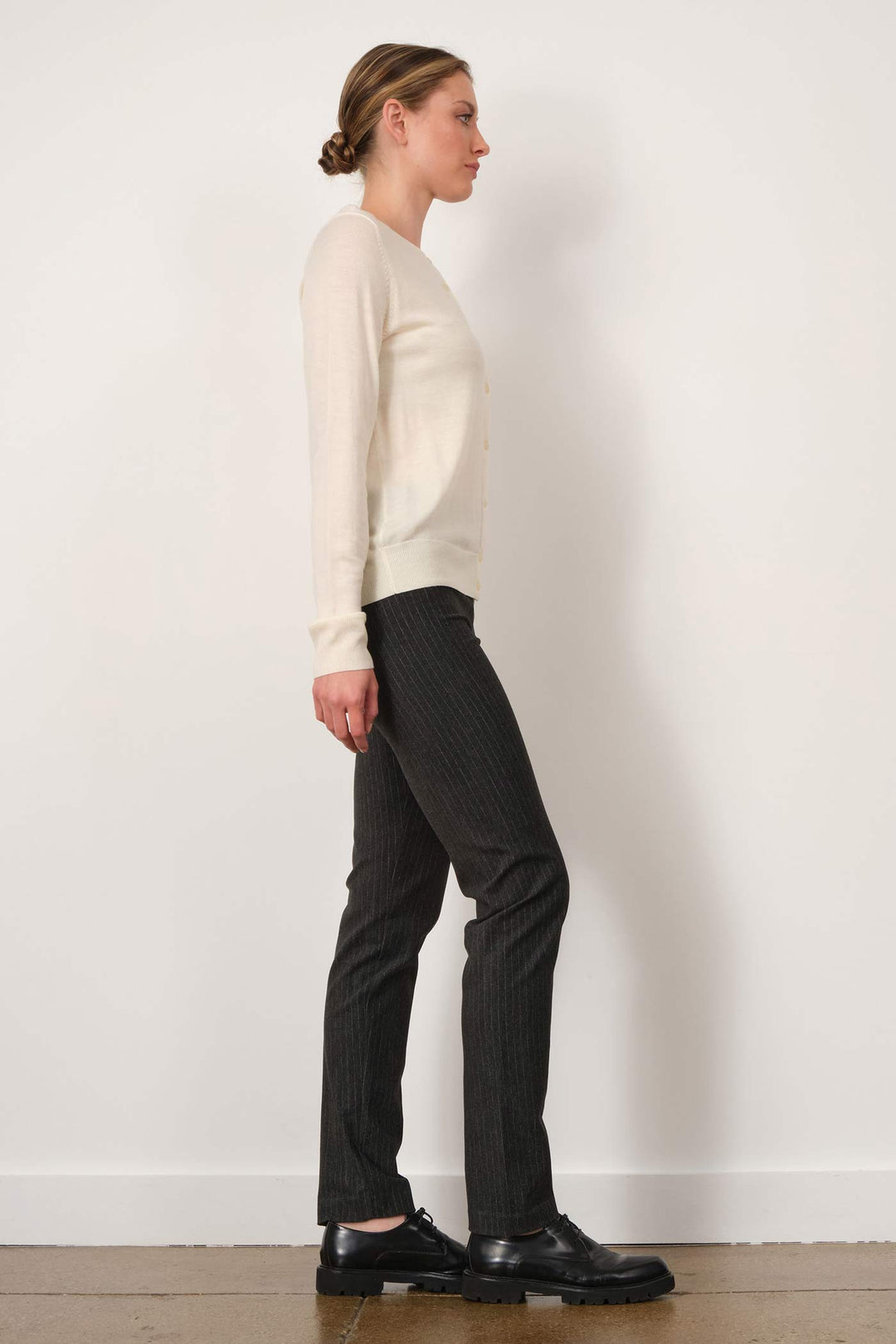 BILLY Flannel Pinstripes Grey