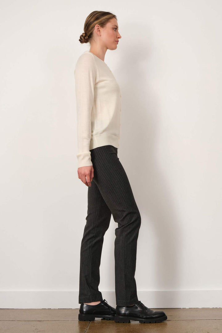 BILLY Flannel Pinstripes Grey