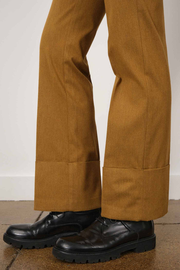 BONNIE Flannel Dijon - AVENUE MONTAIGNE 