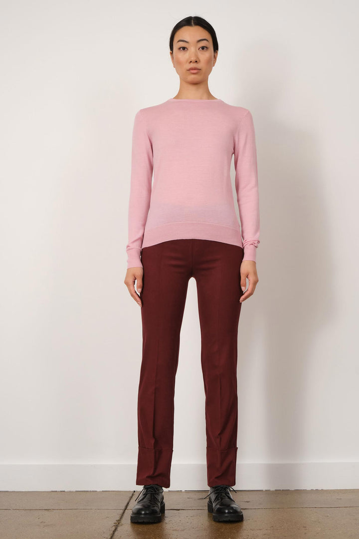 BONNIE Flannel Wine - AVENUE MONTAIGNE 