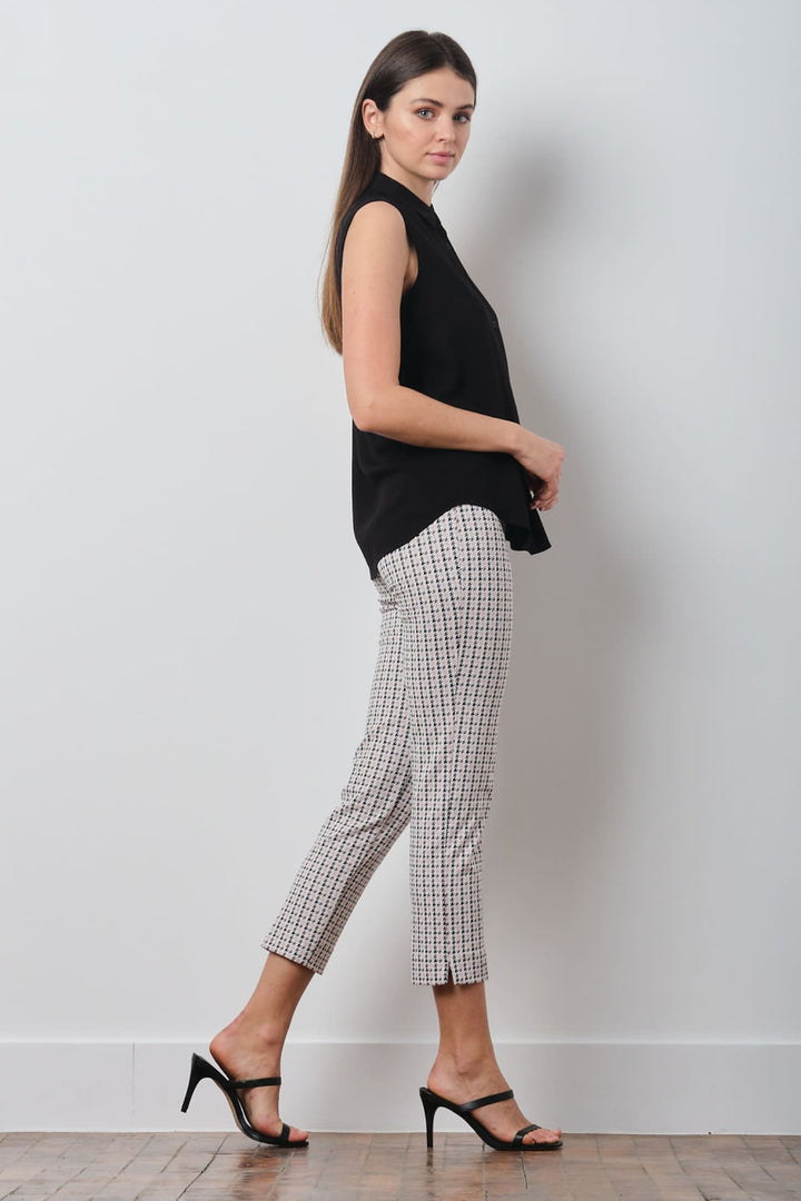 BRIGITTE Houndstooth Blush