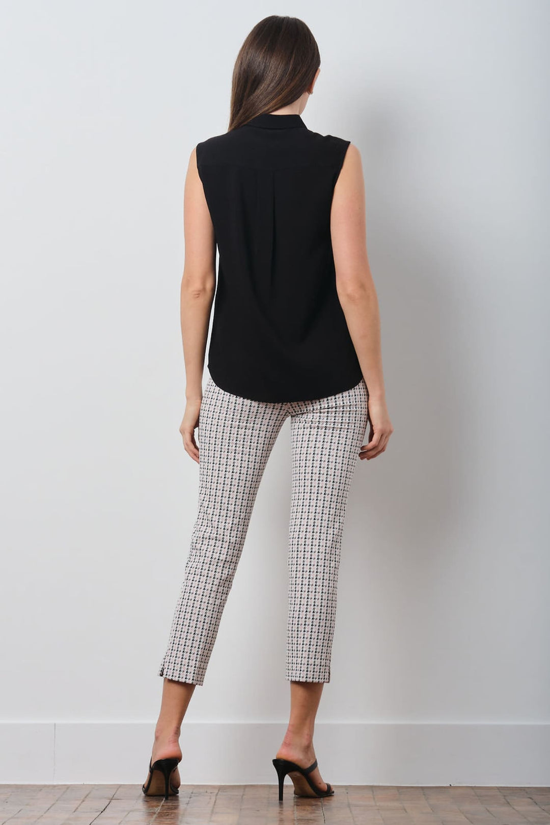 BRIGITTE Houndstooth Blush