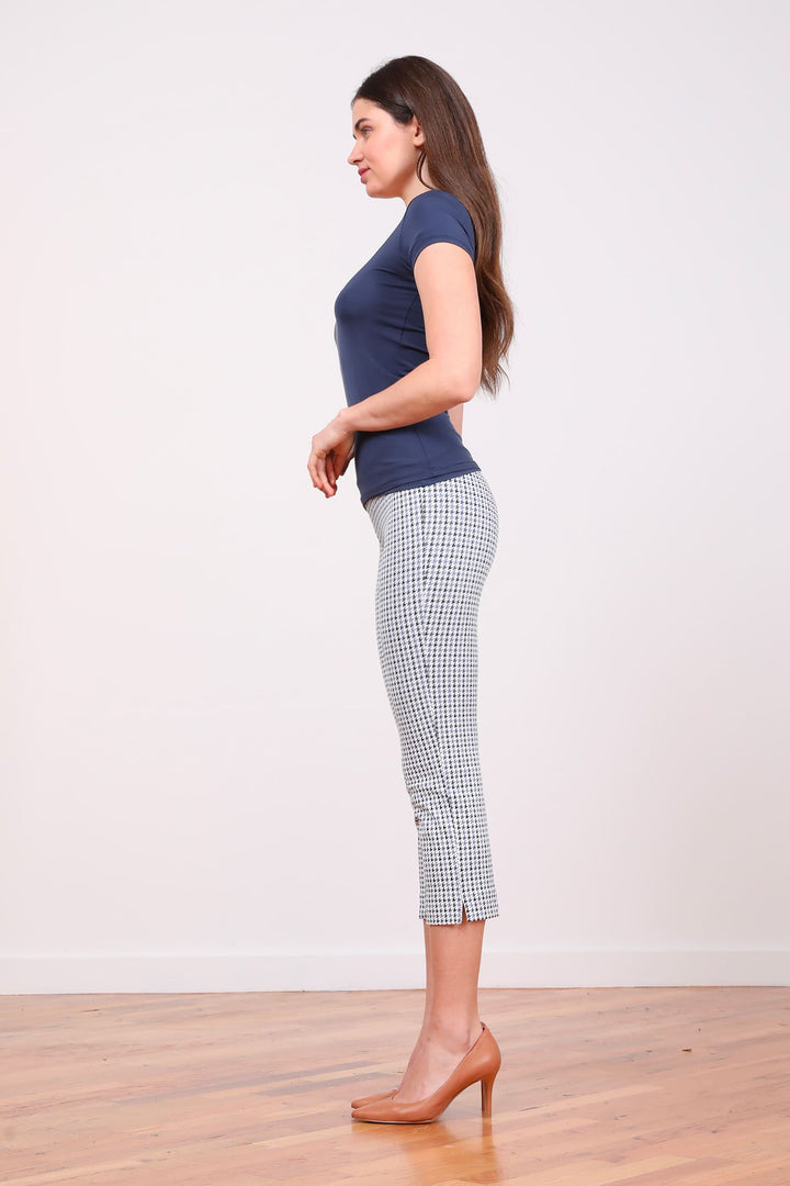 BRIGITTE Houndstooth Slate