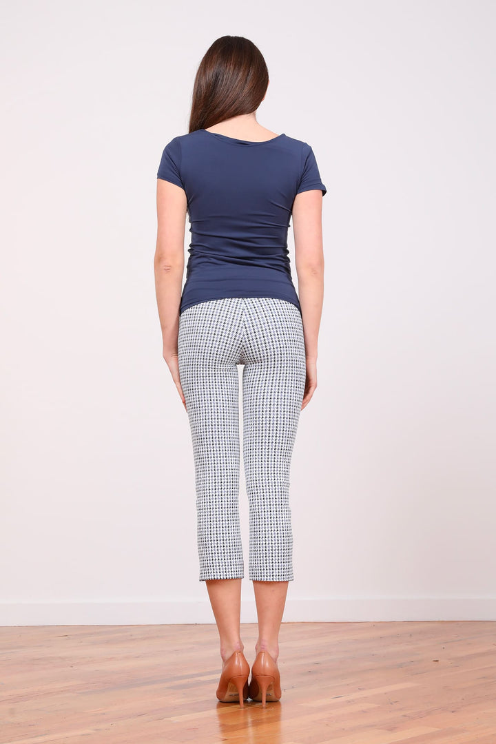 BRIGITTE Houndstooth Slate