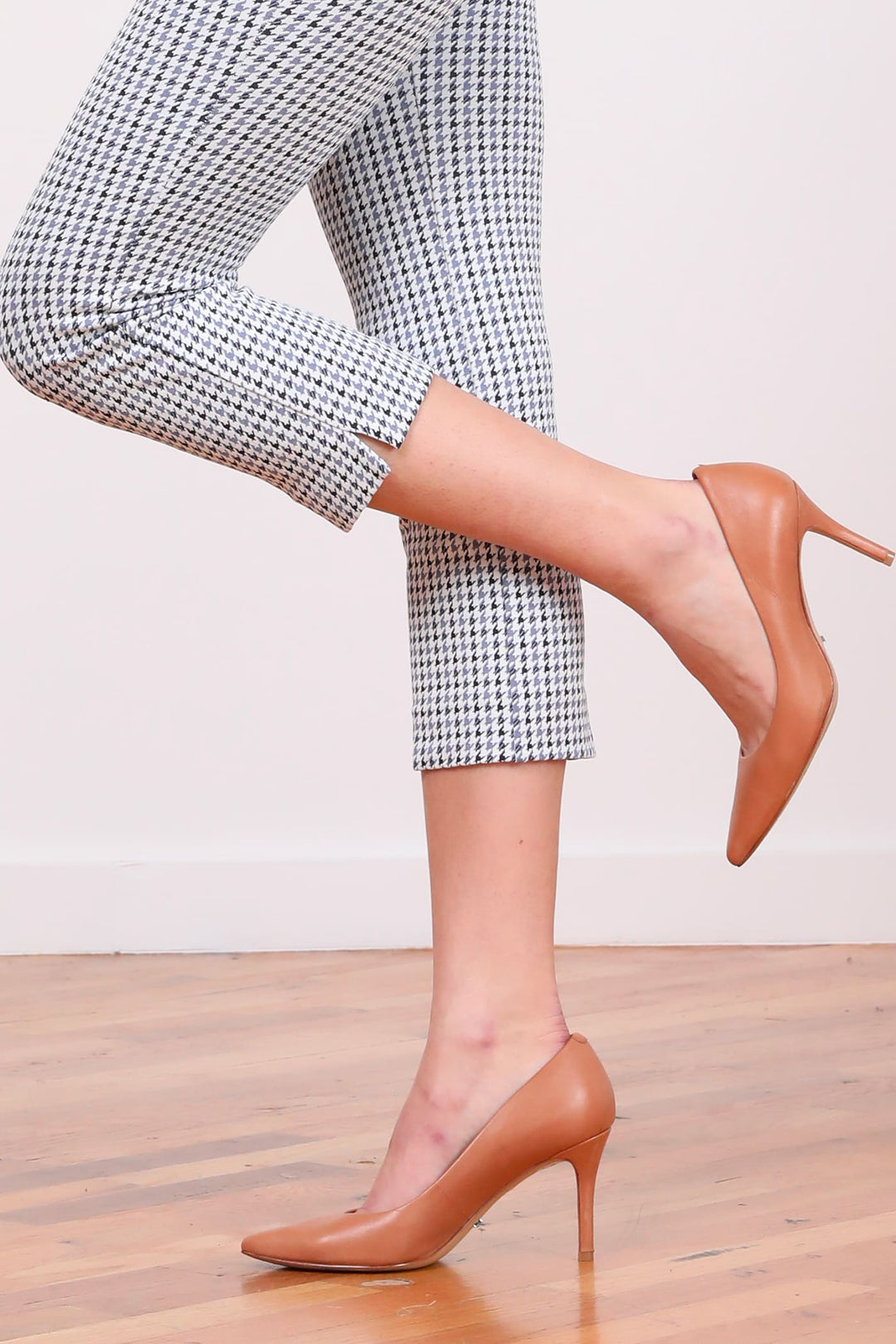 BRIGITTE Houndstooth Slate