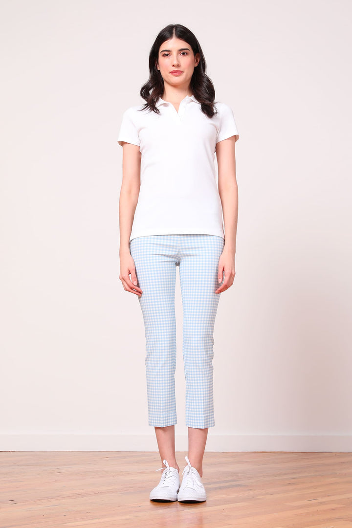 BRIGITTE Check Baby Blue