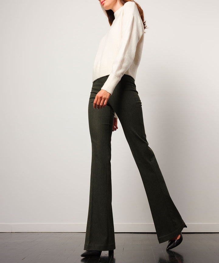 BELLINI Flannel Olive Green - AVENUE MONTAIGNE 