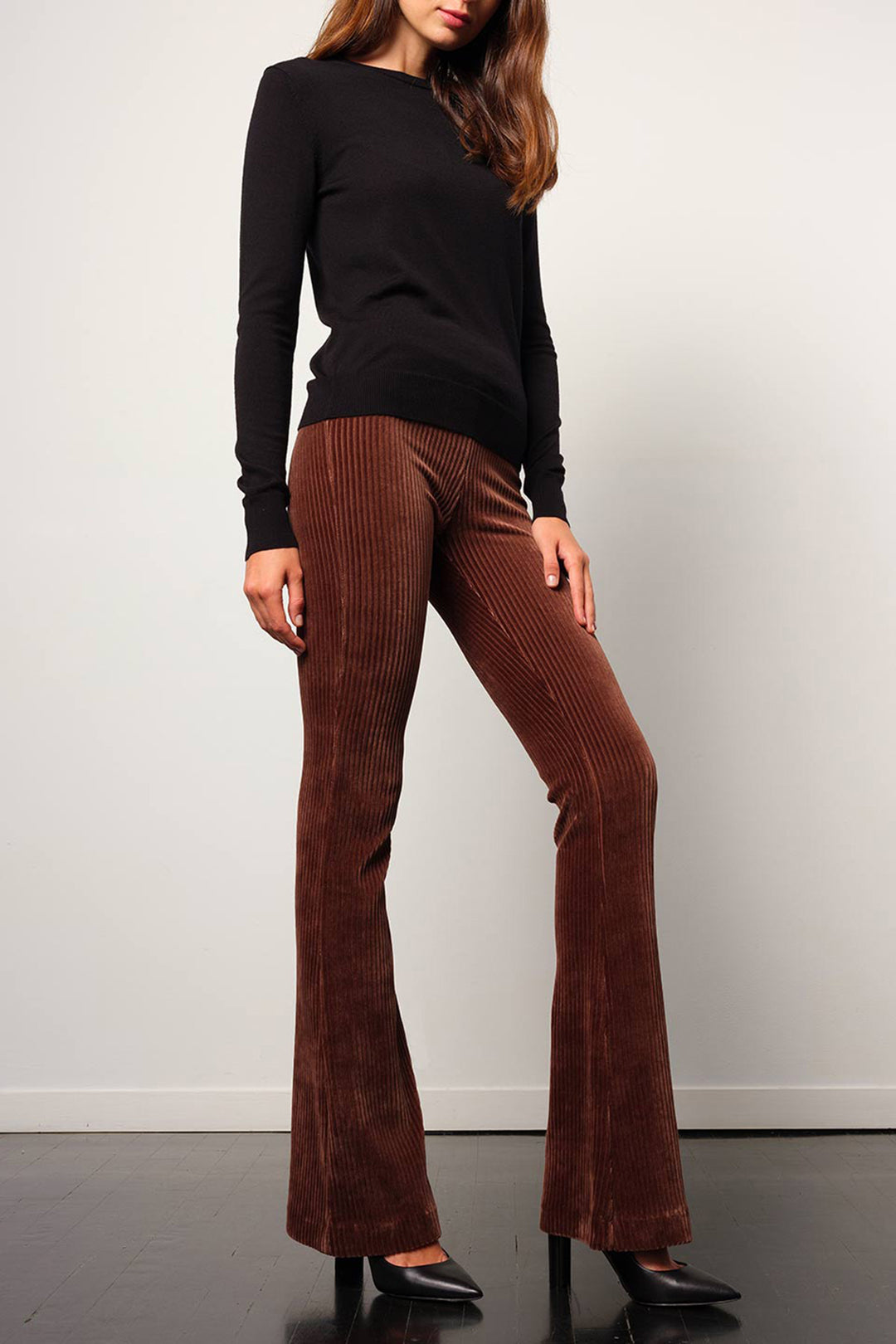 BELLINI Corduroy Brown - AVENUE MONTAIGNE 