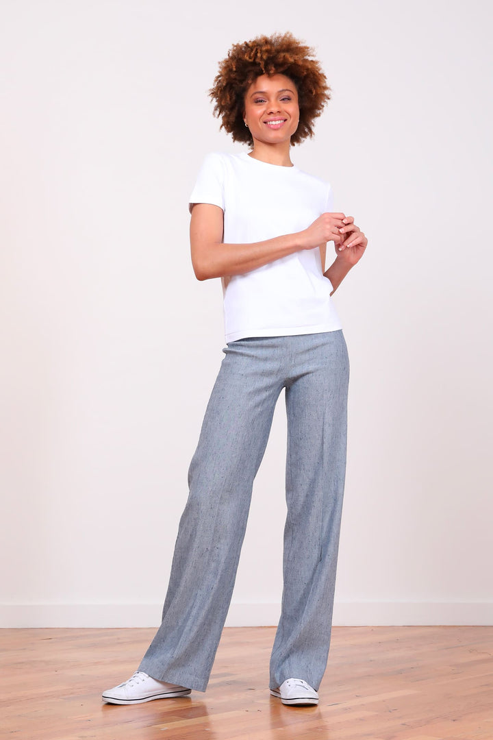 FLAVIA Linen Denim