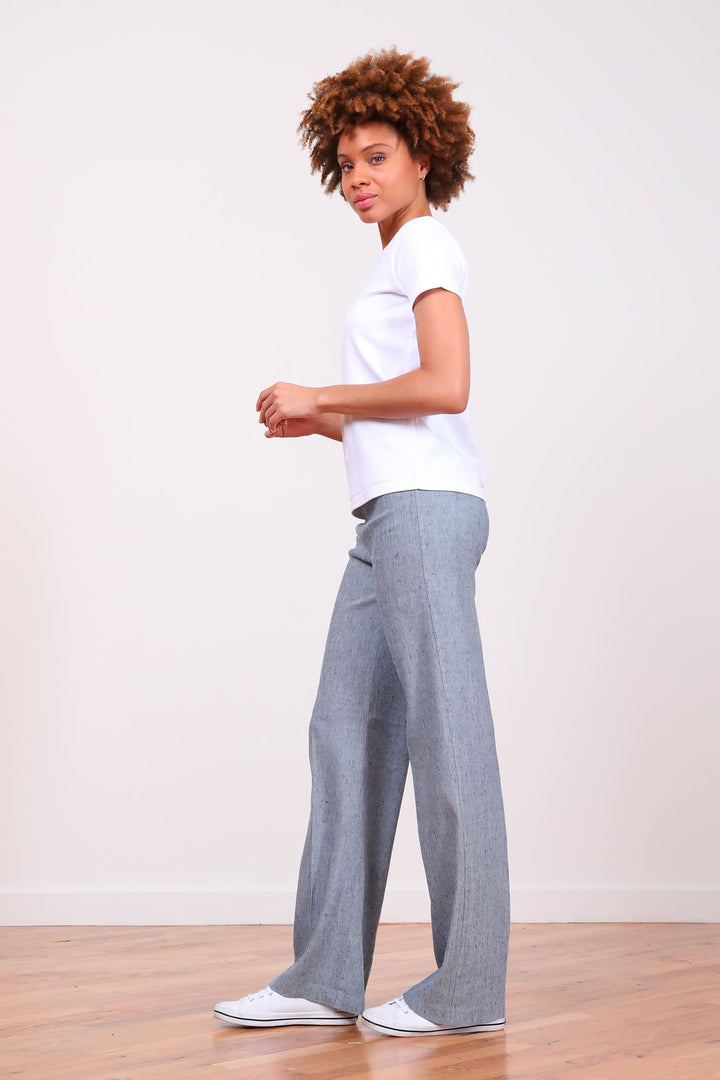 FLAVIA Linen Denim