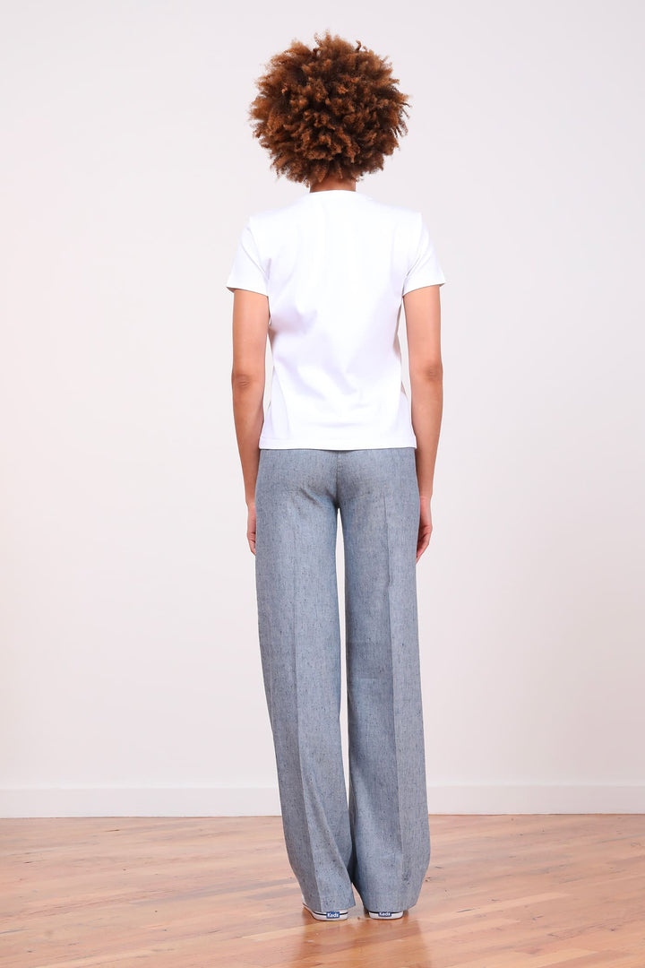 FLAVIA Linen Denim