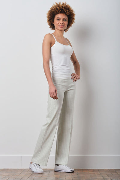 FLAVIA Linen Stripes Mint