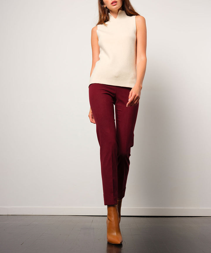 FRANCO Flannel Wine - AVENUE MONTAIGNE 