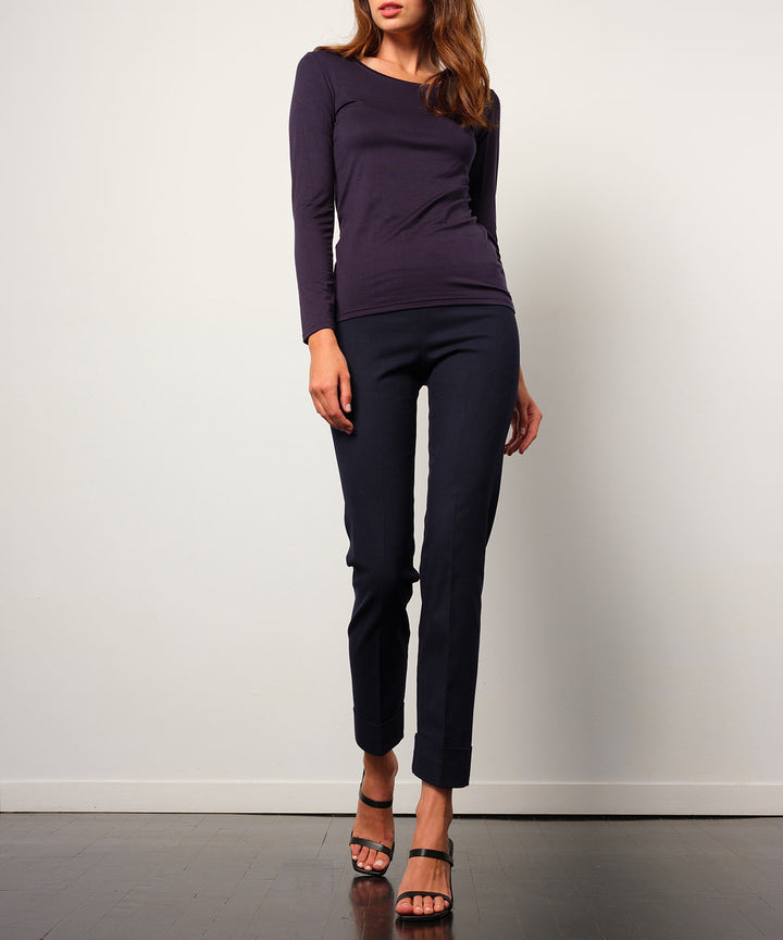 FRANCO Flannel Navy - AVENUE MONTAIGNE 