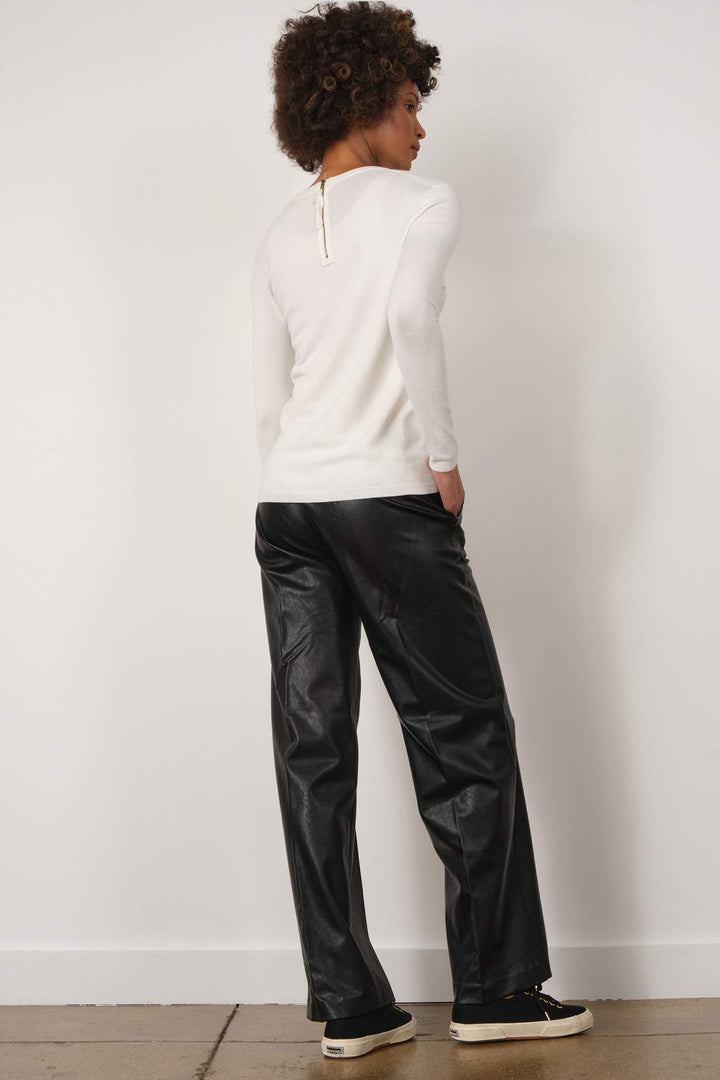 GEORGES Pleather Black