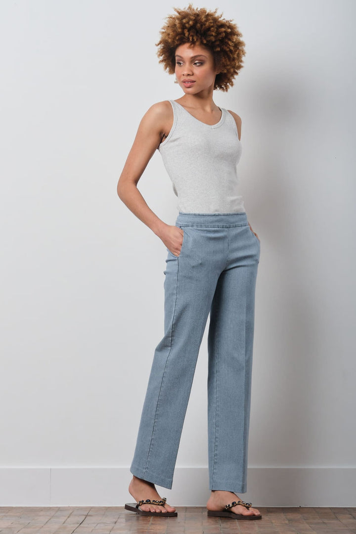 GEORGES Striped Denim