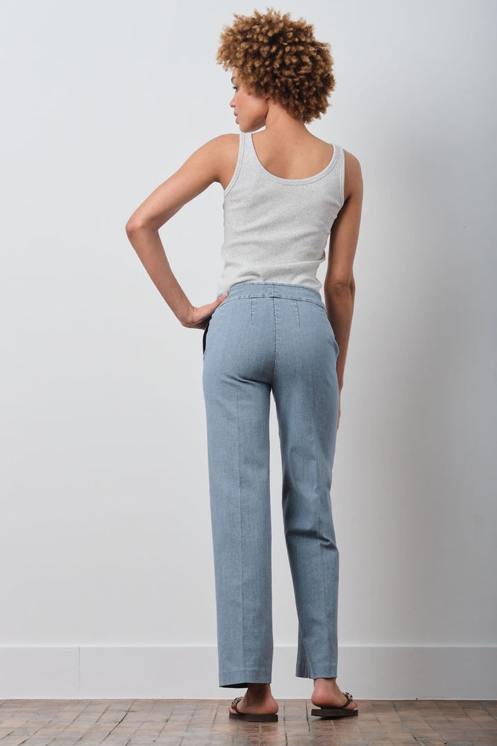 GEORGES Striped Denim