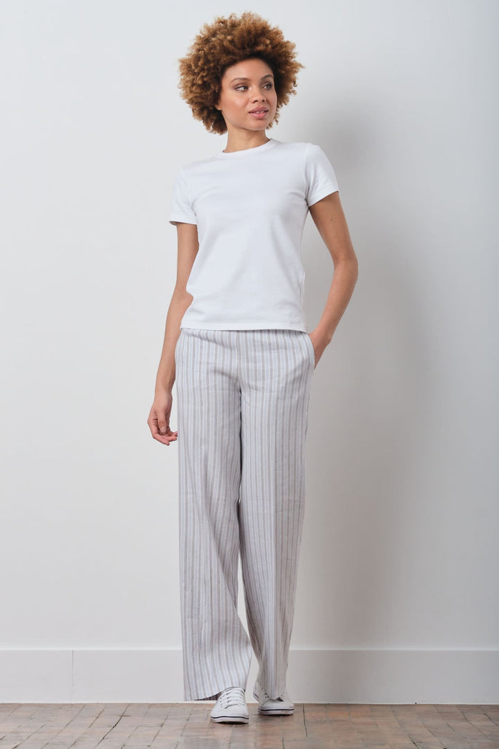 GEORGES Stripes Blue & Grey