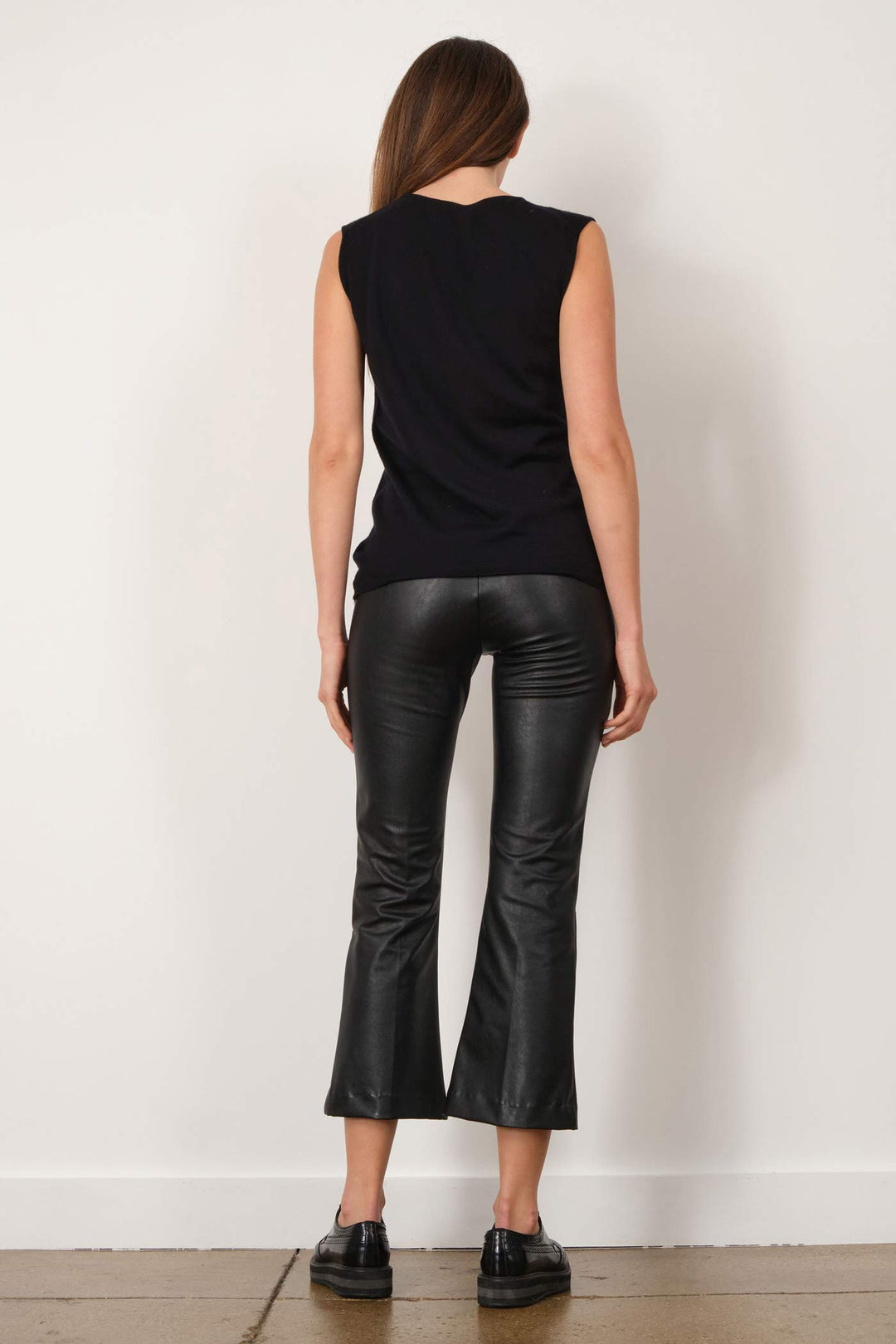 LEO Pleather Black