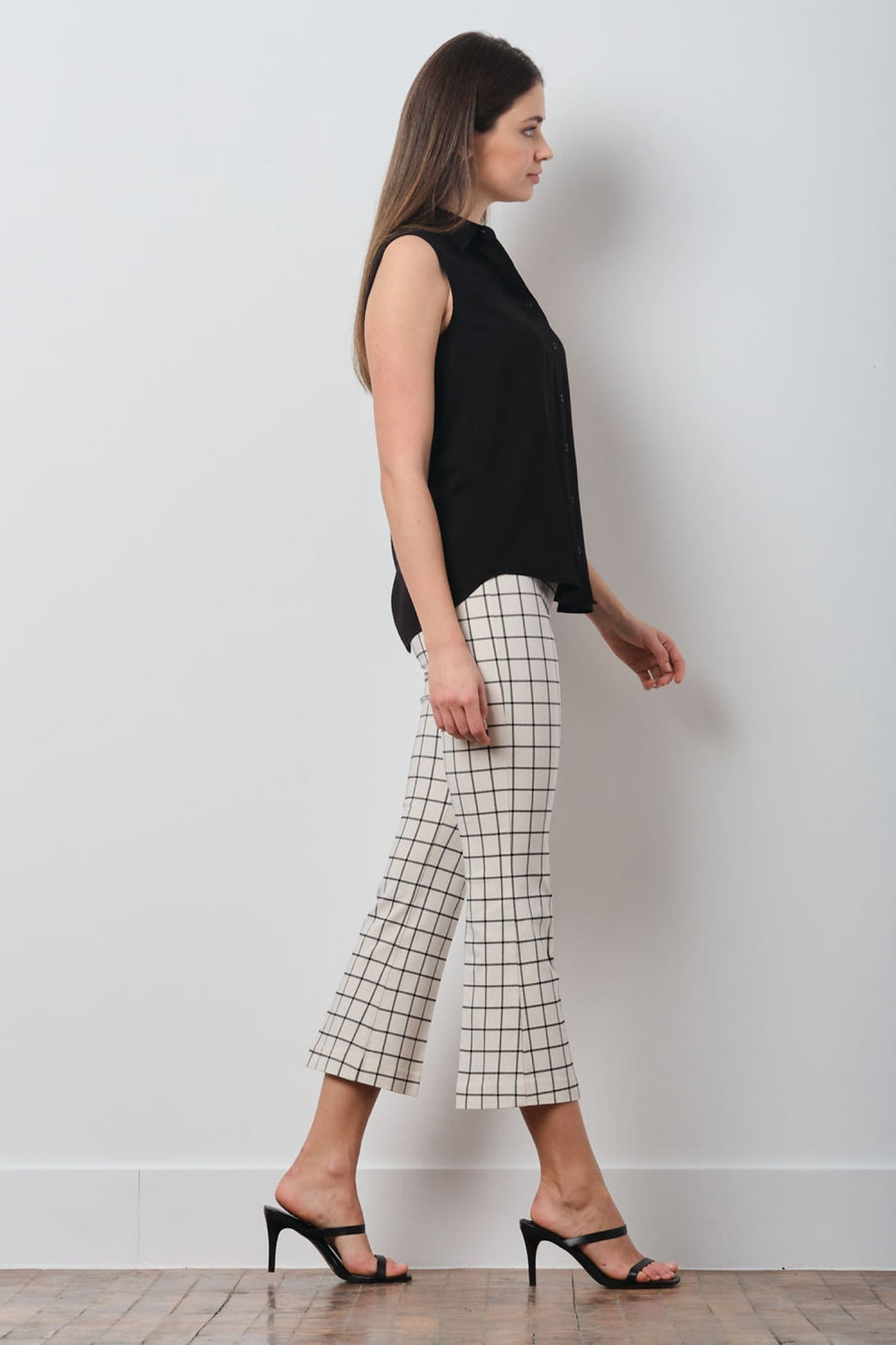 LEO Plaid Off-White