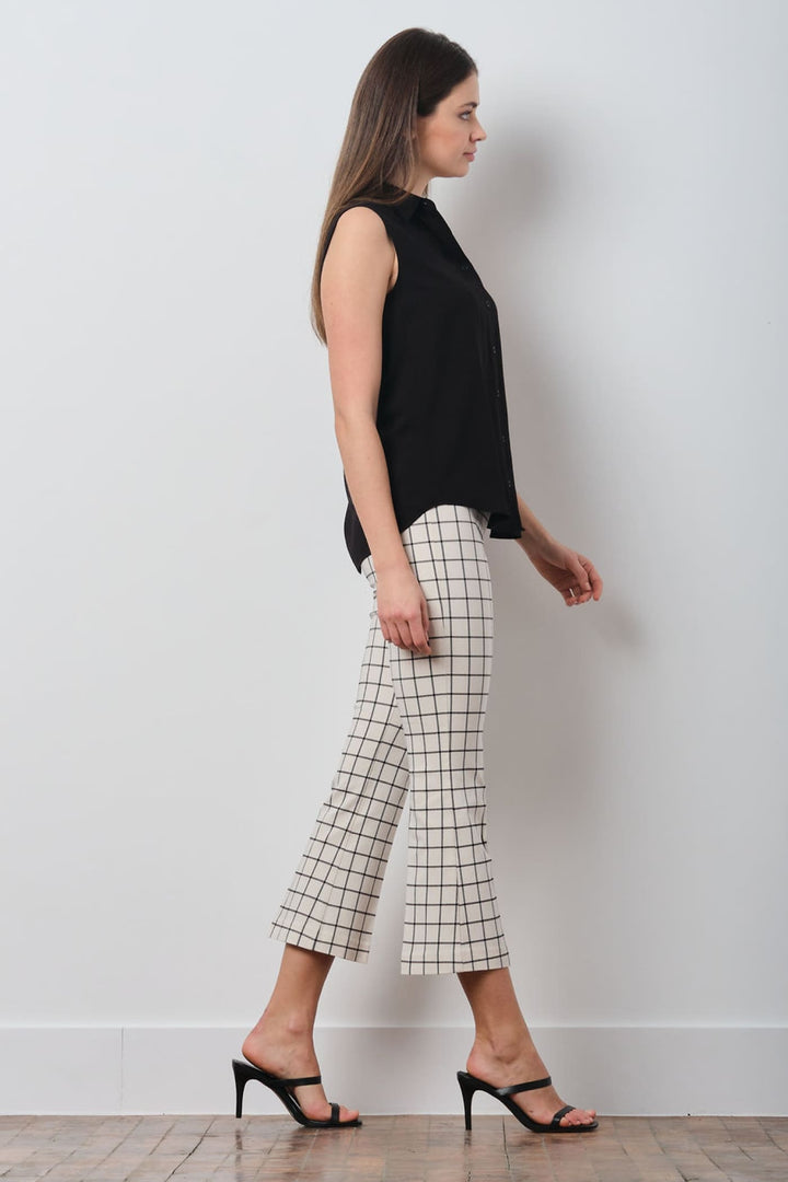 LEO Plaid Off-White