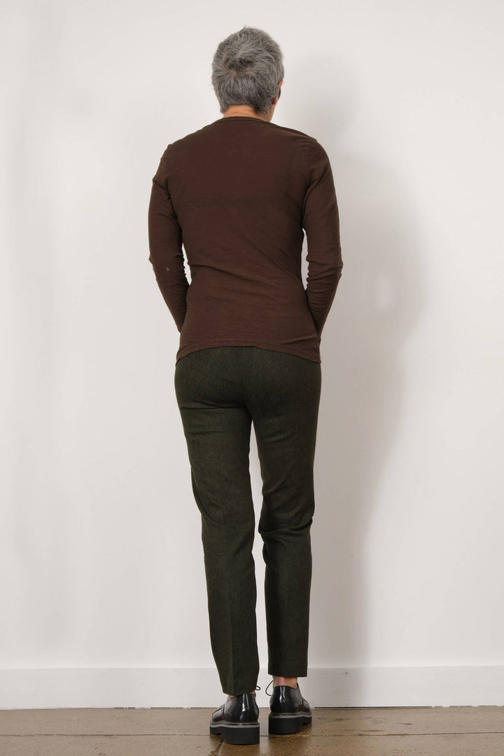 LILI Flannel Olive Green