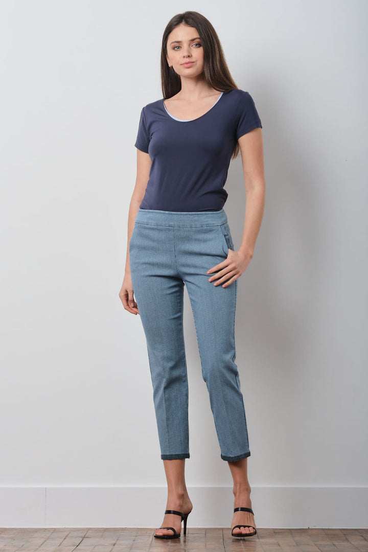 LULU Striped Denim