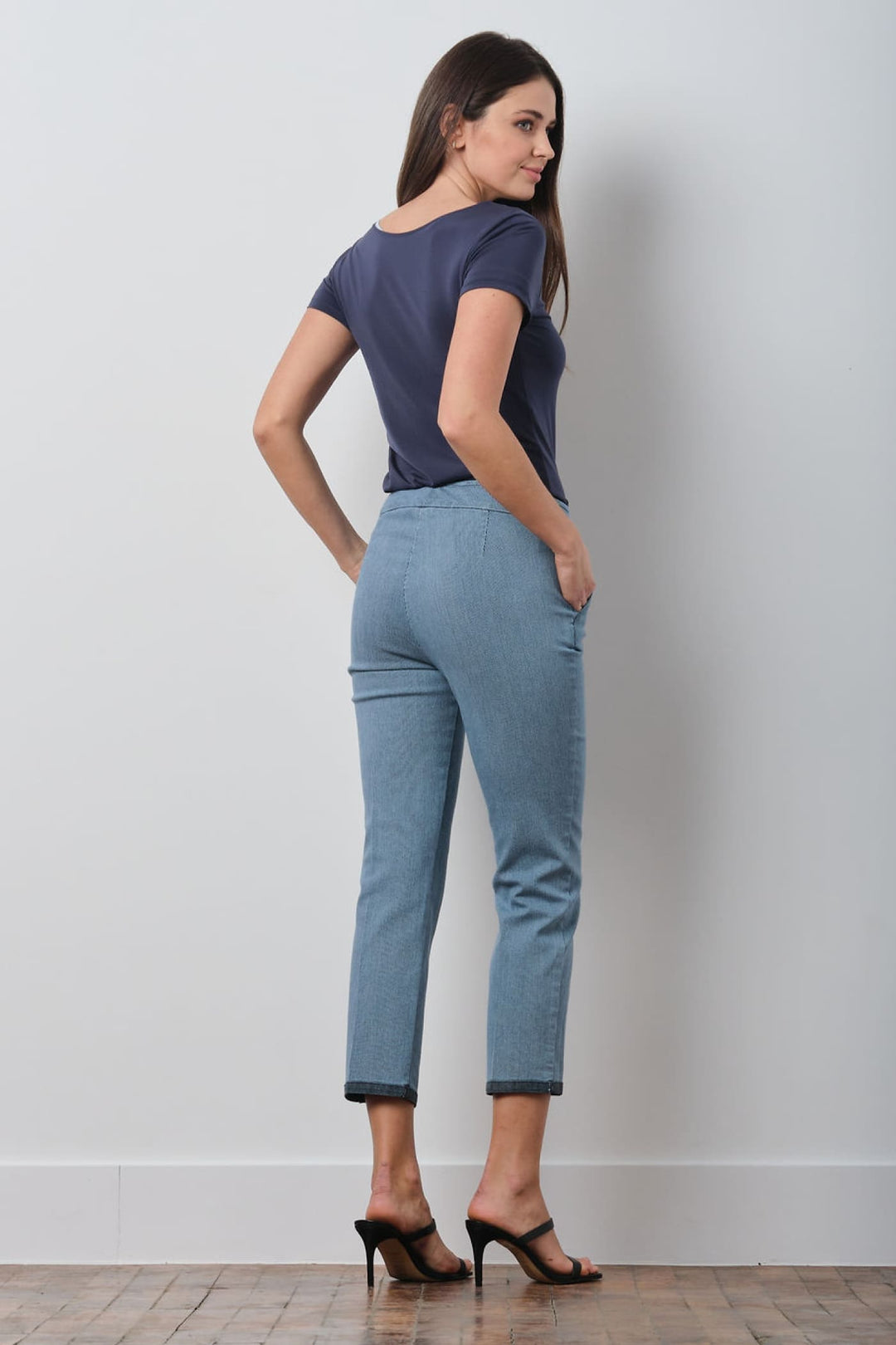 LULU Striped Denim