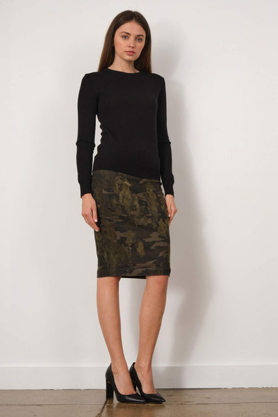 PULL ON SKIRT Camouflage